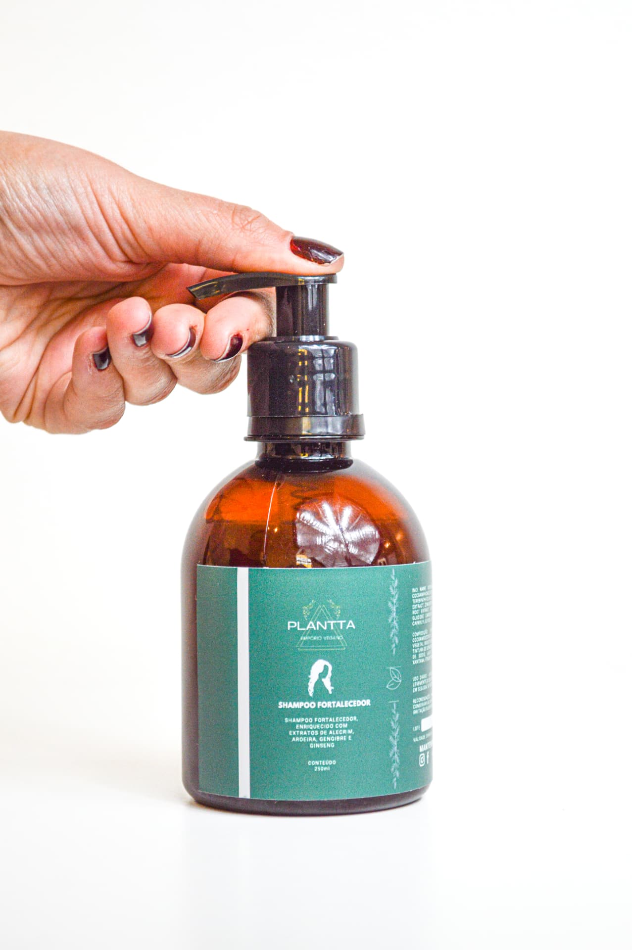 Shampoo fortalecedor vegano Plantta
